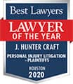 J. Hunter Craft 2020 Lawyer of the Year